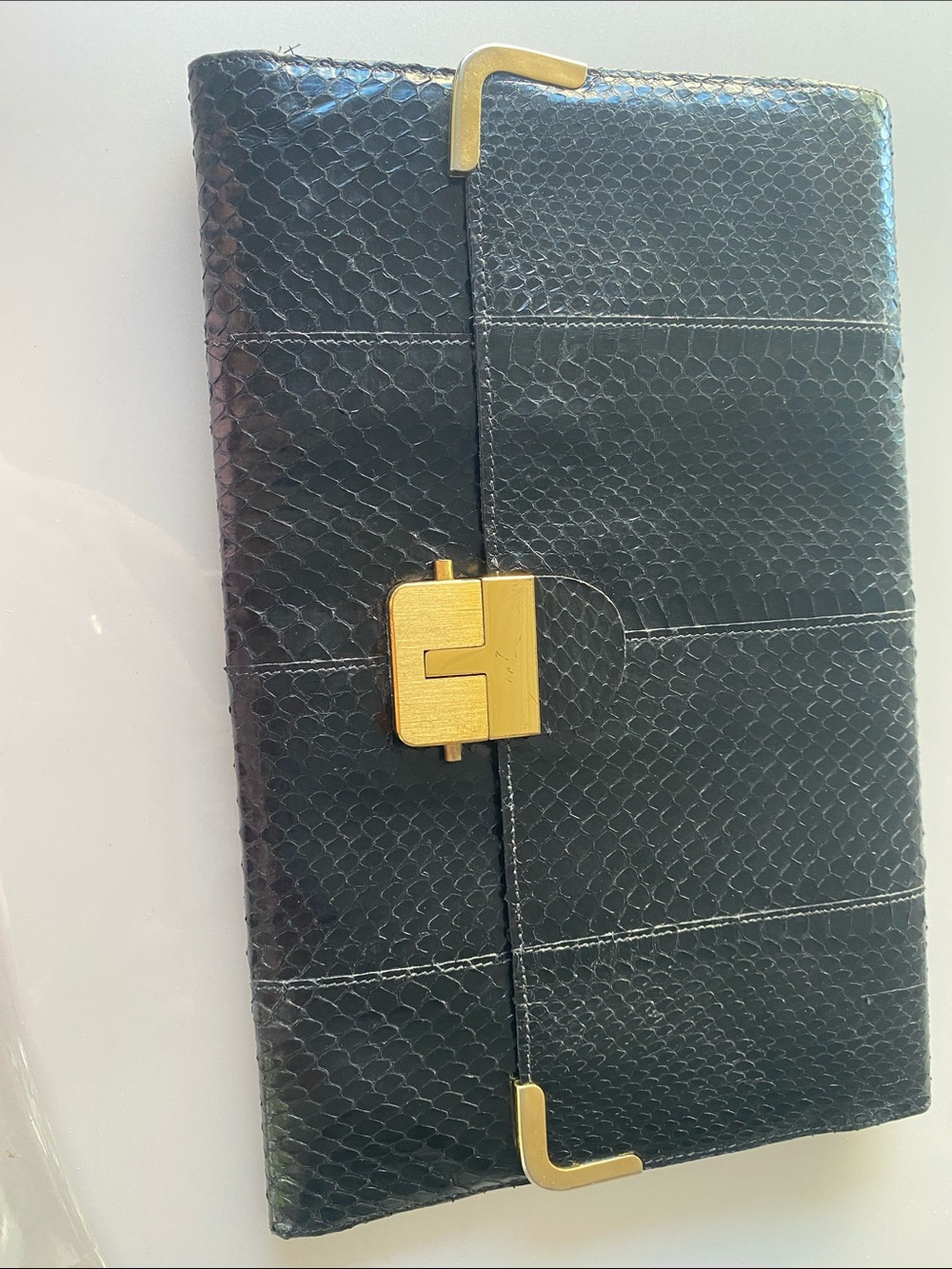 Santi vintage made in Canada black bag